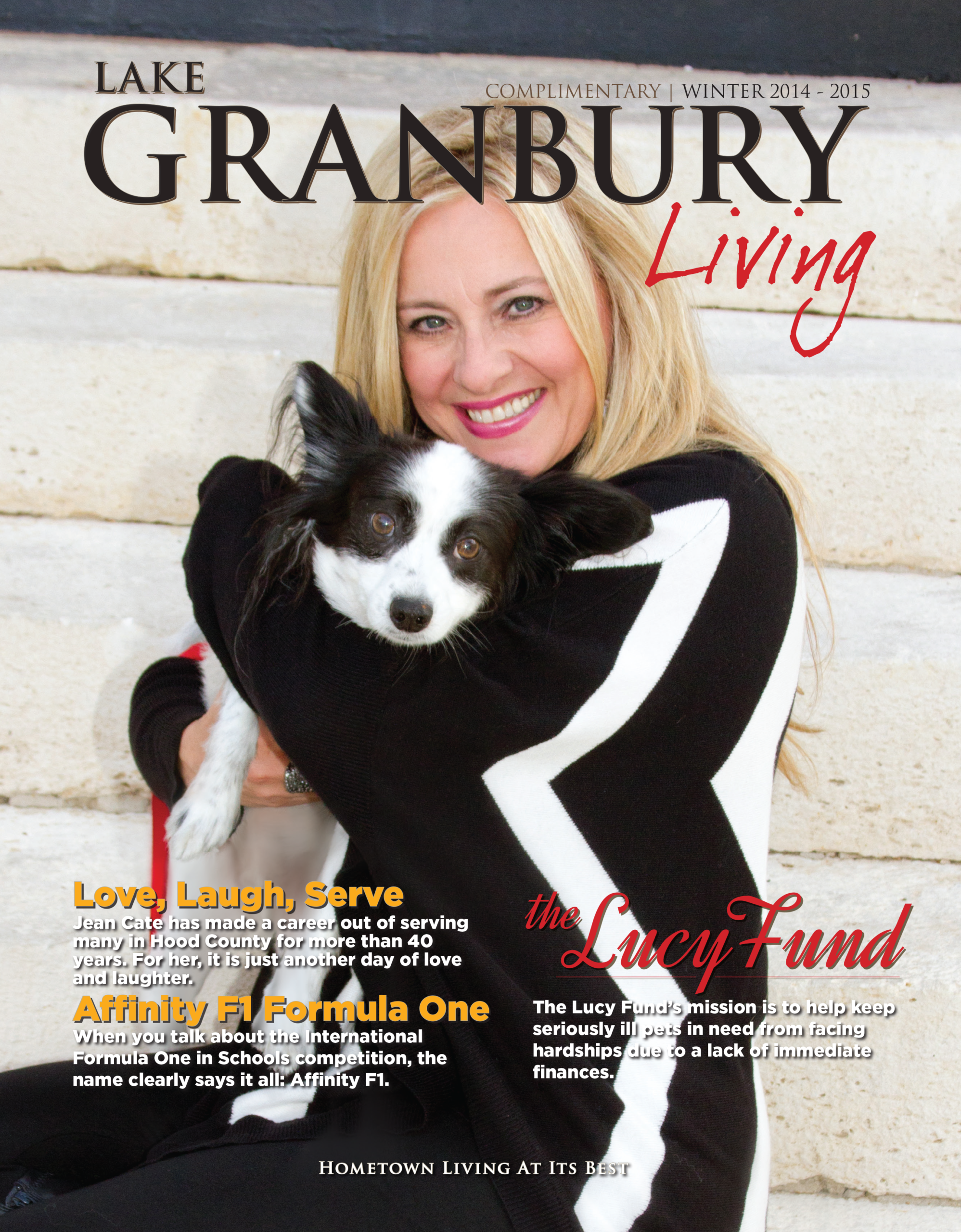 Lake Granbury Living Winter 2014 cover