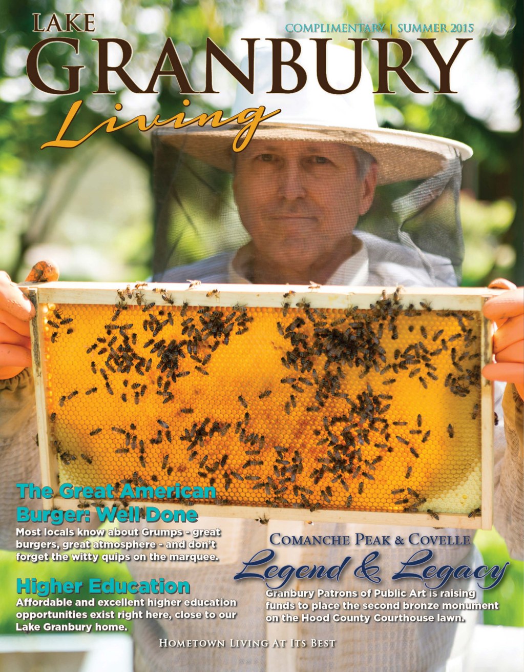 Lake Granbury Living Summer 2015 cover