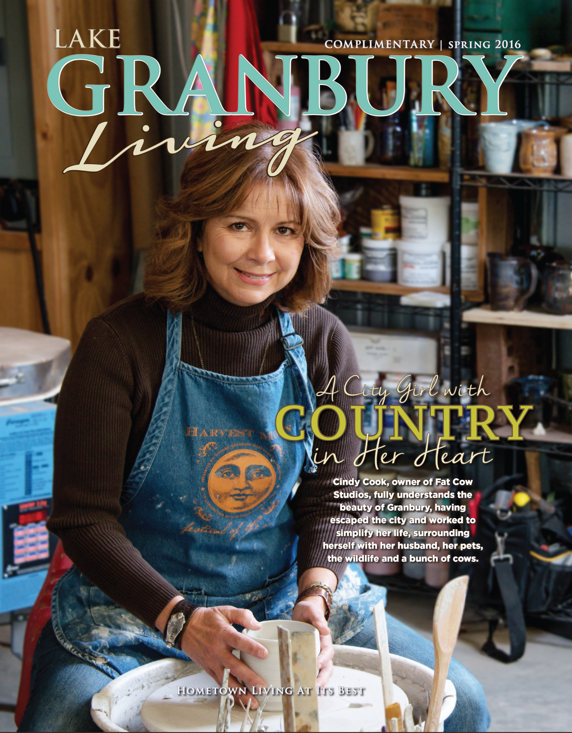 Lake Granbury Living Spring 2016 cover