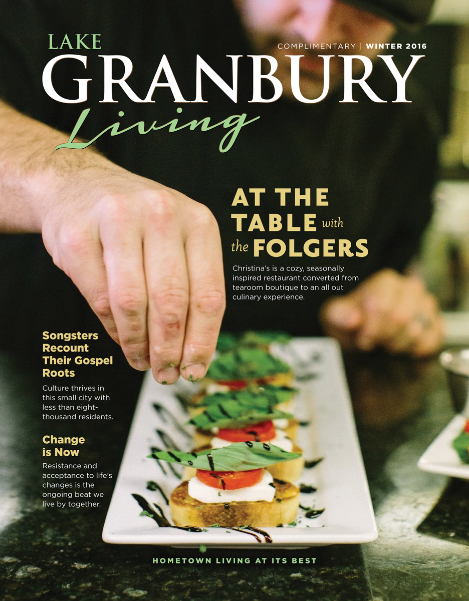 Lake Granbury Living Winter 2016 cover