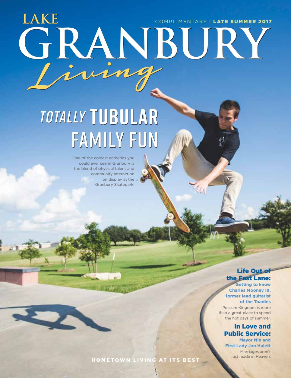 Lake Granbury Living Summer 2017 cover