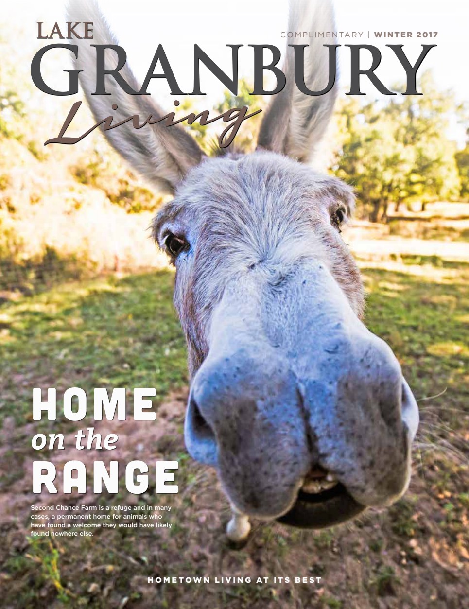 Lake Granbury Living Winter 2017 cover