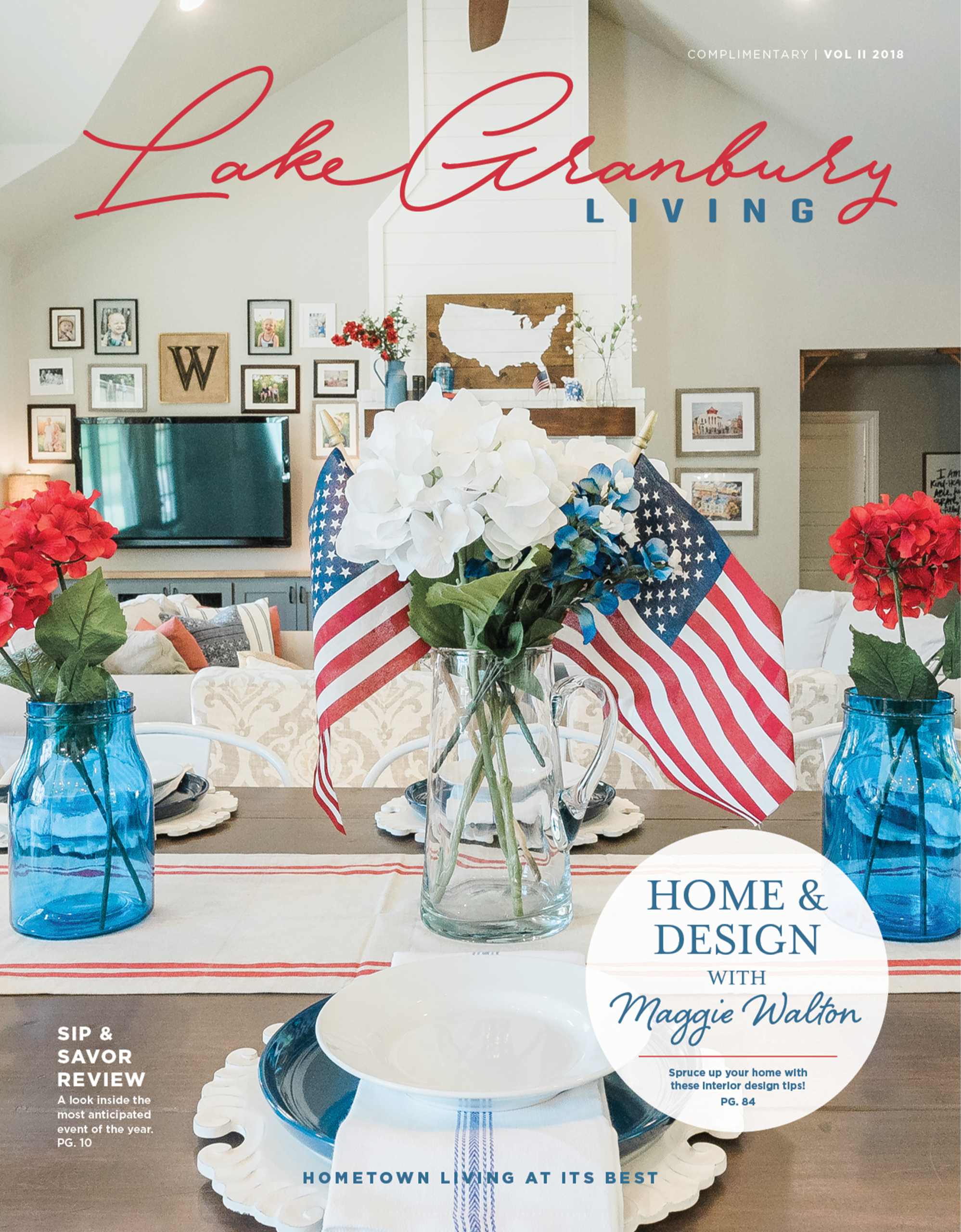 Lake Granbury Living Summer 2018 cover