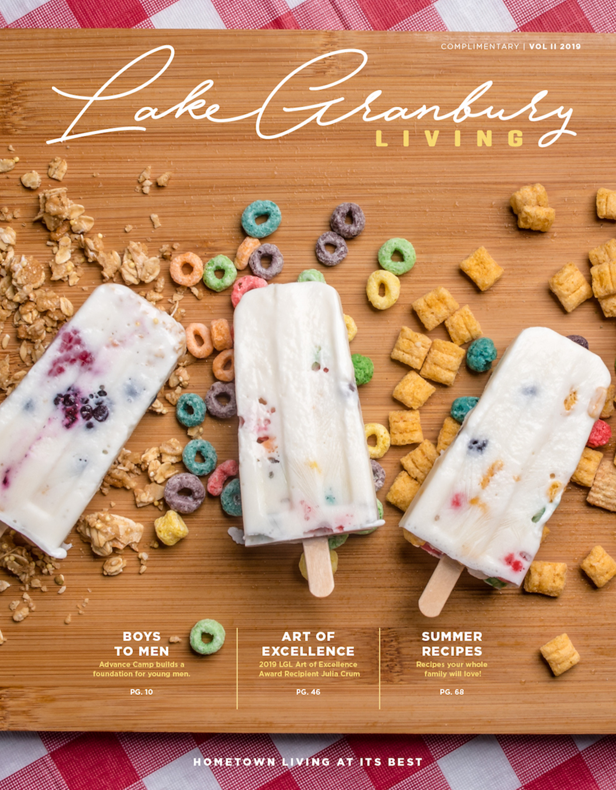 Lake Granbury Living Summer 2019 cover