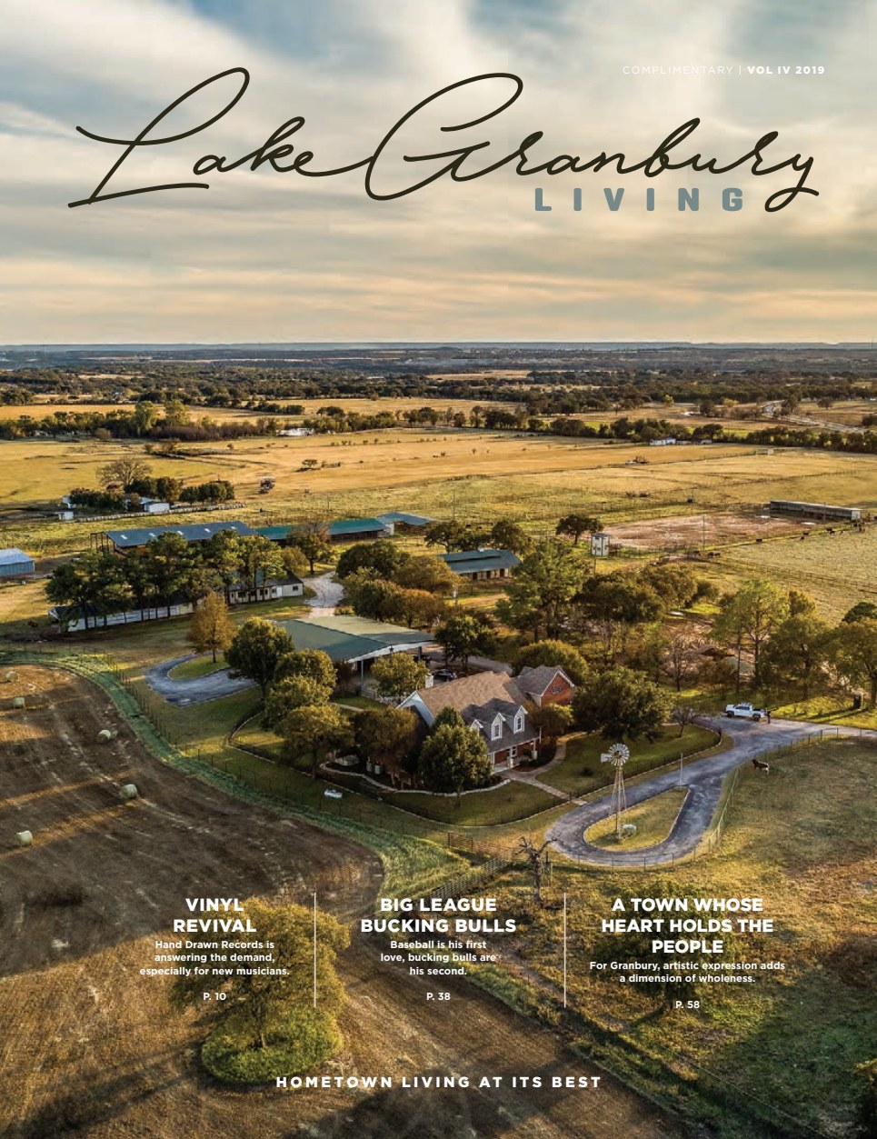 Lake Granbury Living Winter 2019 cover