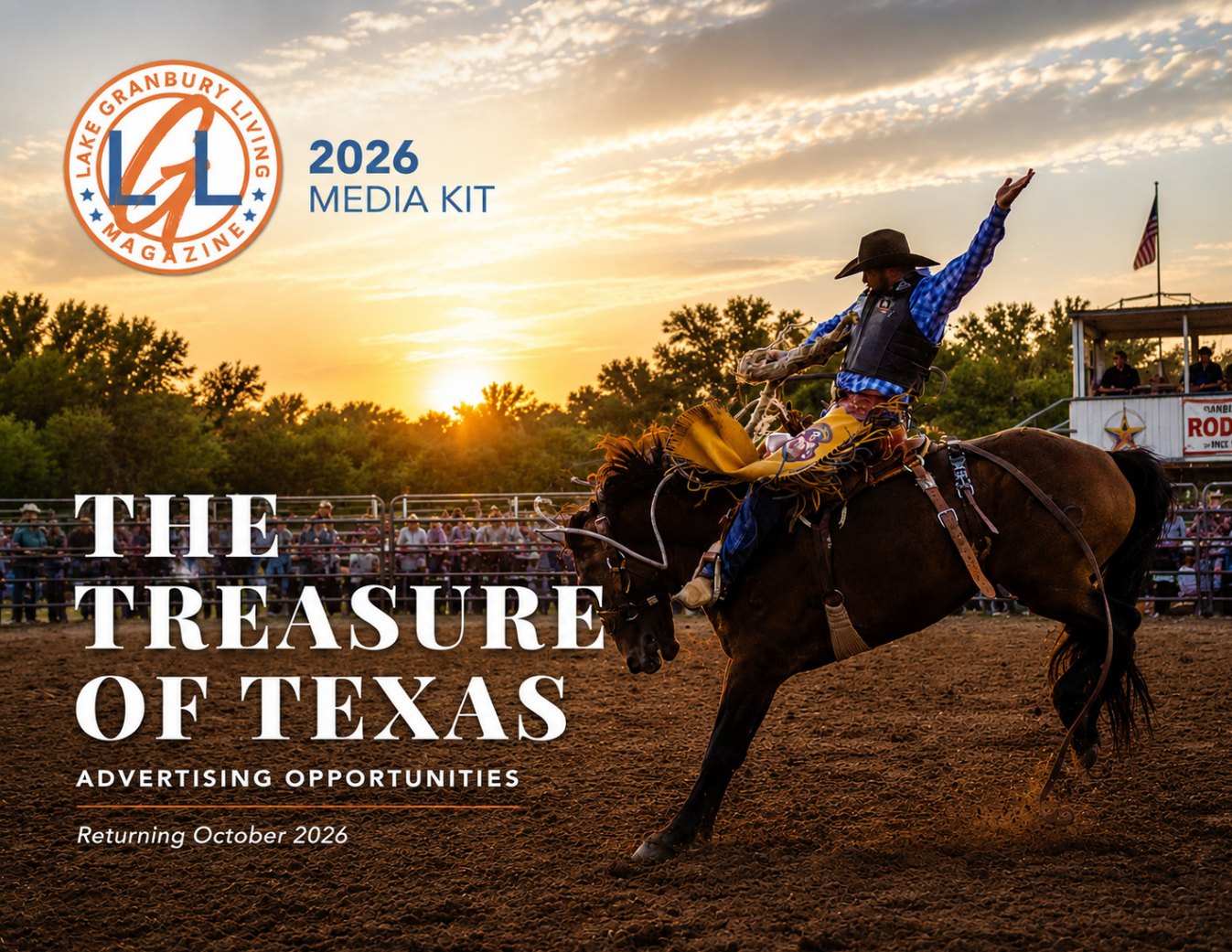 2026 Lake Granbury Living media kit cover